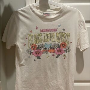 Cotton on Woodstock White Graphic T-Shirt